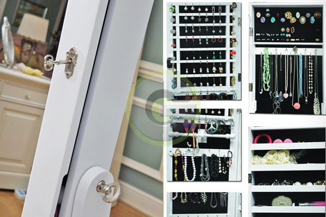 I Want And Need This Full Length Mirror Jewellery Cabinet On